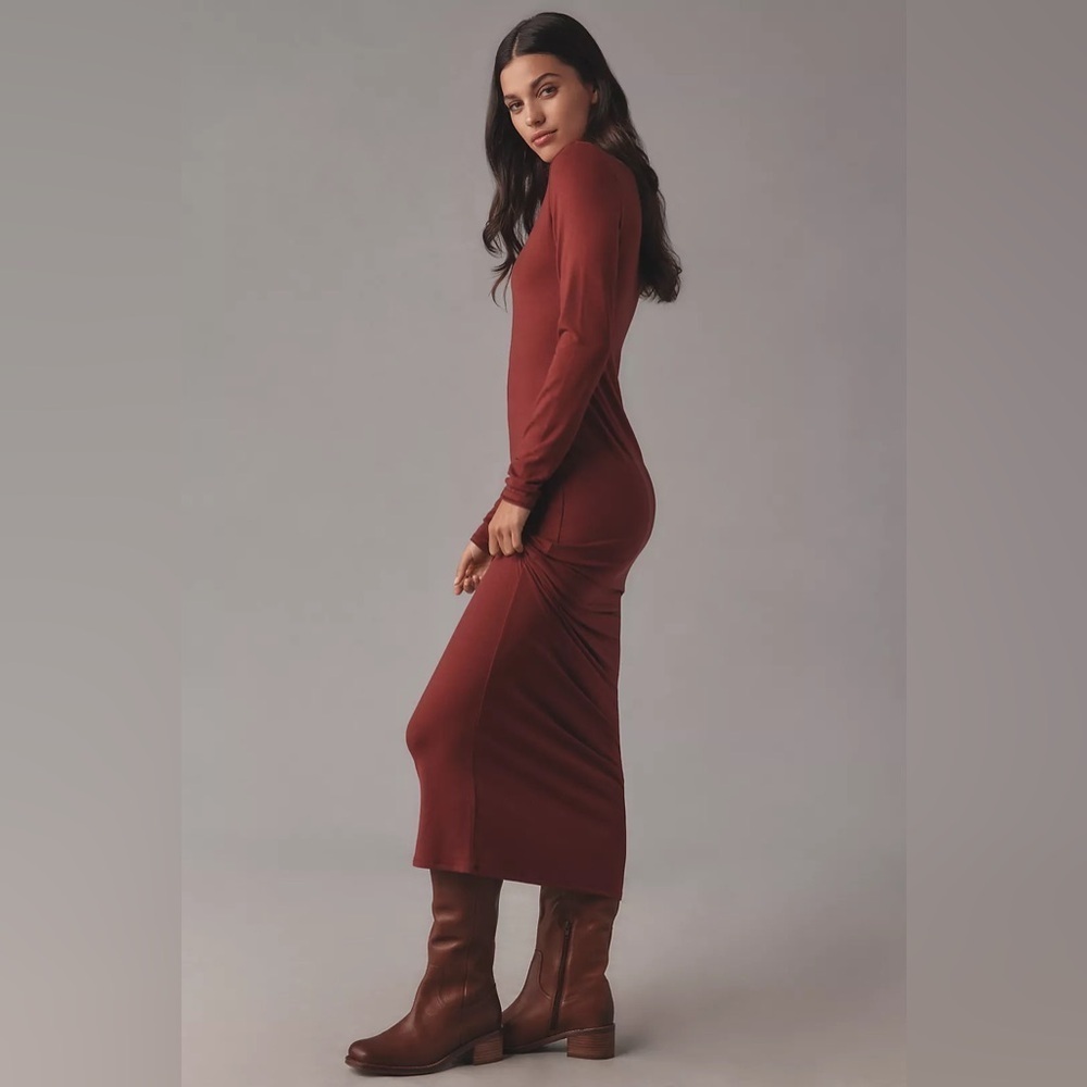 NWT! Anthropologie Reformation Wine Tommie Knit Maxi Dress - Multiple Sizes 🥨